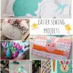 Easter sewing projects for your home. Add some fun Spring colors!