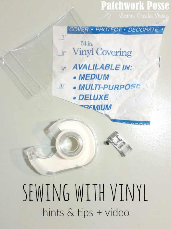 Vinyl Notebook Cover Tutorial 14 sewing with vinyl hints and tips plus a video