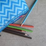 Lace Zipper Pencil Pouch with Felt Tutorial