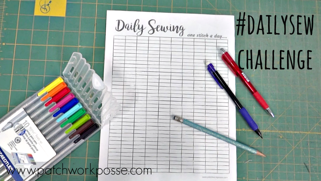 Using the #dailysew Quilt Planner Page