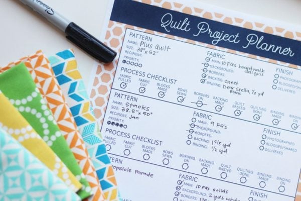 The Best Printable Planner Pages for Quilters 3