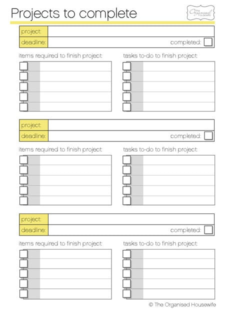 The Best Printable Planner Pages for Quilters 4