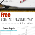 Free Quilt Planner Printables
