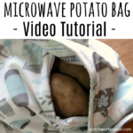 Baked Potato Microwave Bag With Video Tutorial