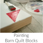 How to Paint Barn Quilt Blocks