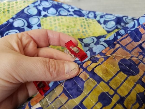 the Round Robin Edition 14 - Sewing while traveling 1