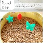 the Round Robin Edition 13 - unexpected things to use for quilting