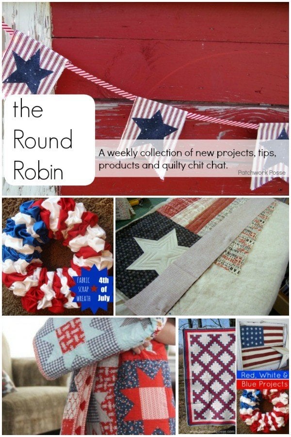 The Round Robin Edition 24 - Fun Summer Holiday Sewing - Patchwork Posse