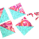 Four Half Square Triangles at a Time Plus Video