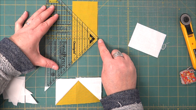 Skinny Flying Geese Quilt Block Video Tutorial 4 Skinny Flying Geese Quilt Block Video Tutorial 1