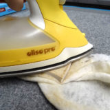 How to Clean your Quilting Iron with magic eraser