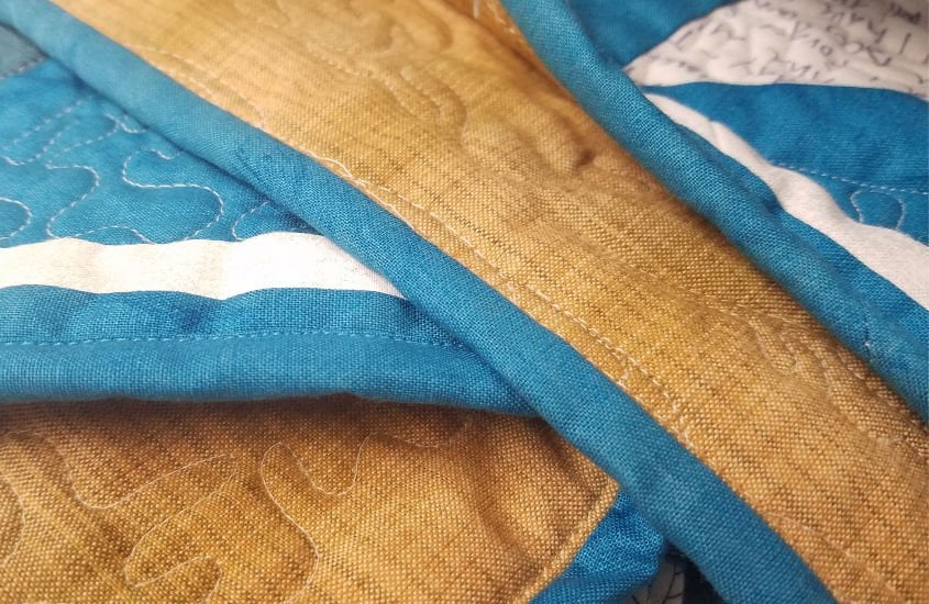Matching the Bobbin Thread to the Quilt Backing