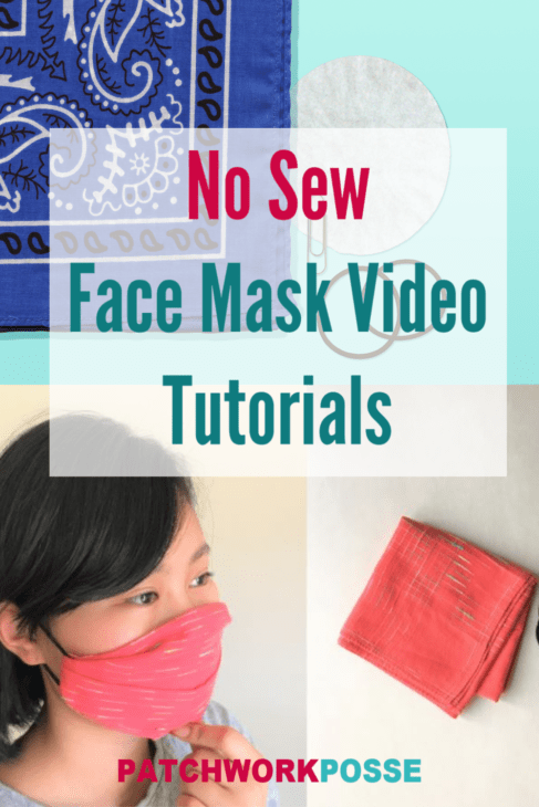 Learn how to make a face mask using the no sew method.