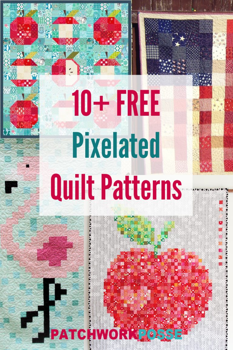 Free Pixelated Quilt Patterns - Patchwork Posse
