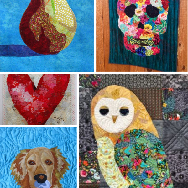 5 Free Collage quilt tutorials