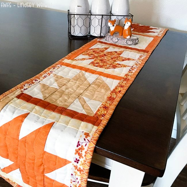 12 Free Table Runners for Fall - Patchwork Posse