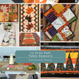 Free Fall Table Runner Tutorials
