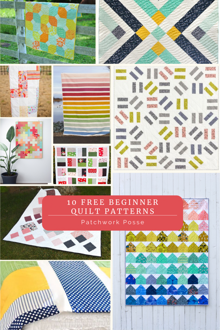 10 Beginner Friendly Quilts Free Patterns Patchwork Posse