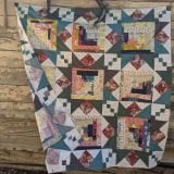 Free Scrappy Quilt Pattern - Cabin Under The Stars