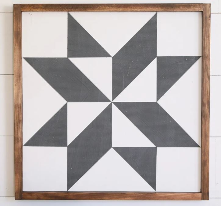 13 Free printable barn quilt patterns, Anyone can make! 4 13 Free printable barn quilt patterns, Anyone can make! 4