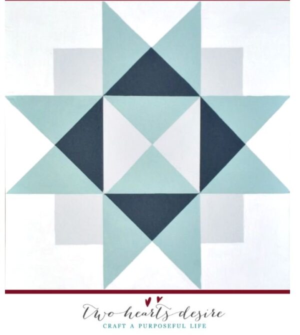 13 Free printable barn quilt patterns, Anyone can make! - Patchwork Posse