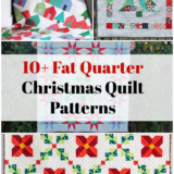10+ Fat Quarter Christmas Quilt Patterns