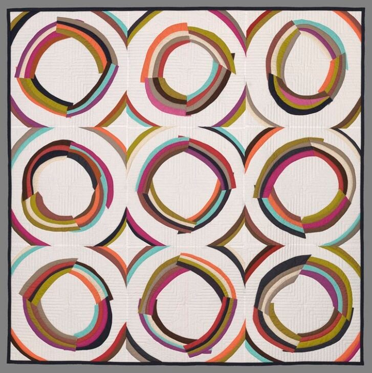 Designer Spotlight - Timna Tarr 5 Timna Tarr Circle Quilt