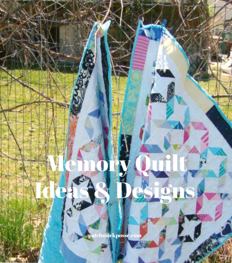 14 Best Memory Quilt Ideas to Make and Cherish - Patchwork Posse