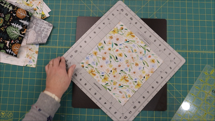 Step 3- Rotate the cutting mat 