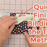 How to Join the Ends of Binding - quick and easy!