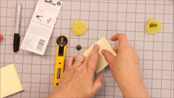 Rotary Note Pad How to Change Rotary Cutter Blades - Patchwork Posse