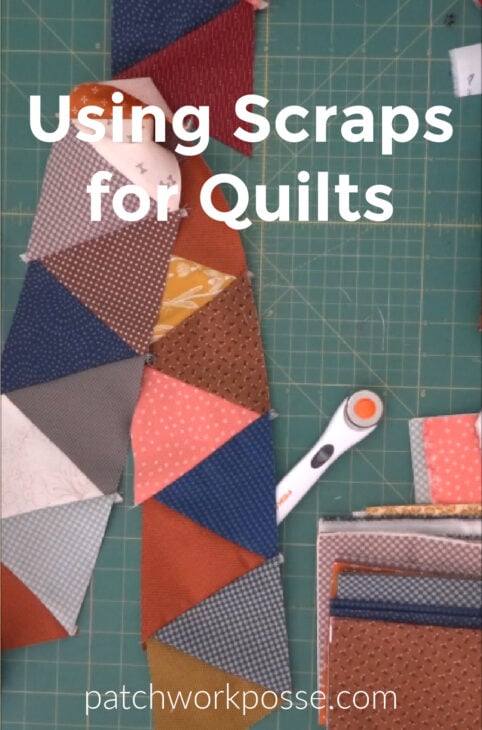 How to Make a Scrap Quilt 7 using your scraps in quilts
