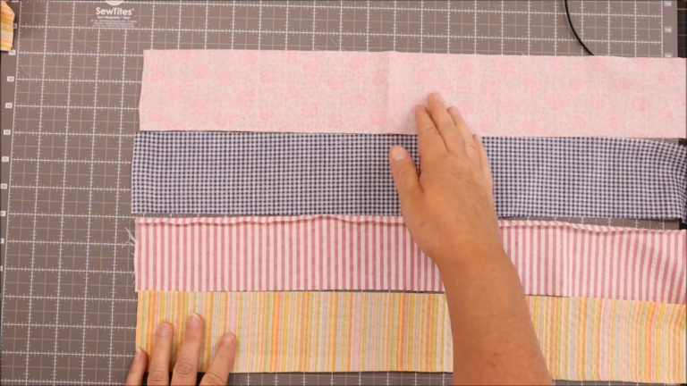 Spinning Ribbons Quilt: Easy Quilt Pattern Using Scrappy Fabric Strips ...