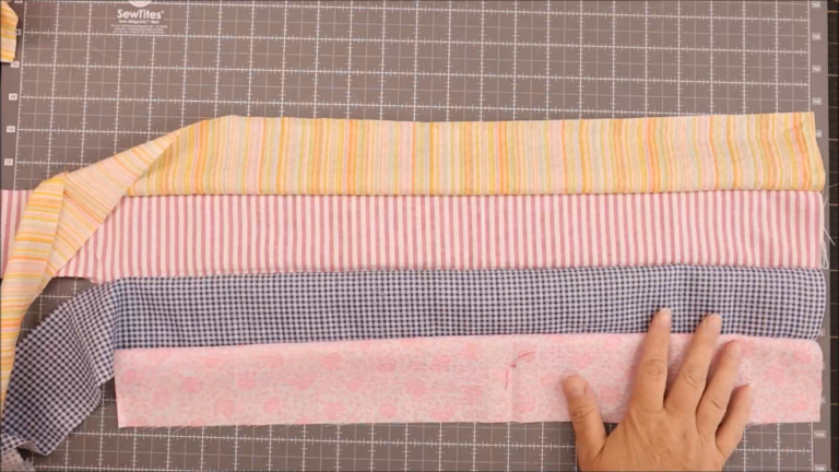 Spinning Ribbons Quilt: Easy Quilt Pattern Using Scrappy Fabric Strips ...