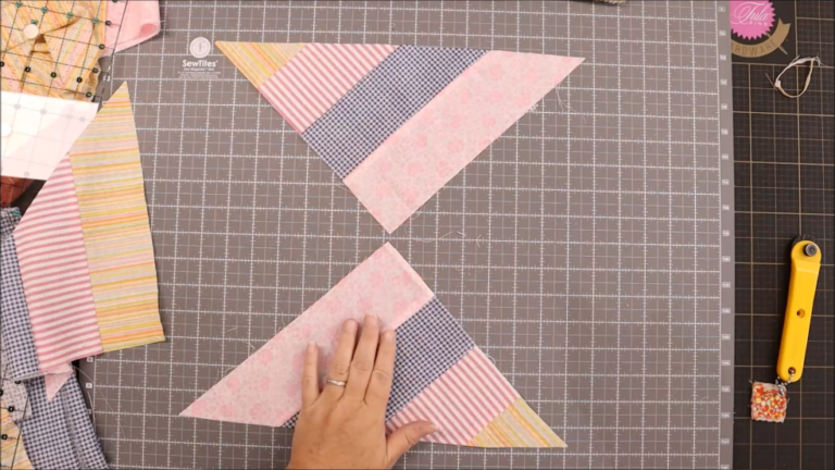 Spinning Ribbons Quilt: Easy Quilt Pattern Using Scrappy Fabric Strips ...