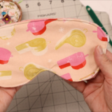 Easy to Sew Eye Mask - Free Pattern