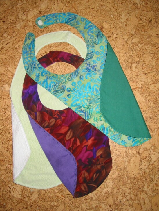 easy bib to sew for adults