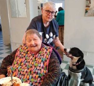 cute bib that works for a wheelchair
