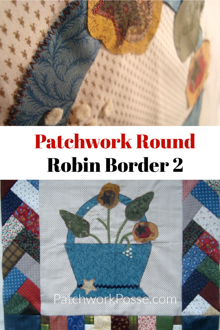 Patchwork Round Robin Border 2 - Patchwork Posse