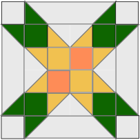 Free Eight Point Star Quilt Pattern 4 eight pointed star digital illustration