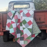Simple Layer Cake Quilt Pattern - Four Patch on Point