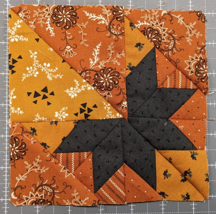 Flying Bats Table Topper - with AccuQuilt 3
